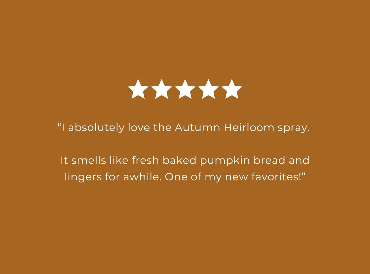 Grow Fragrance - Autumn Heirloom Air + Fabric Spray