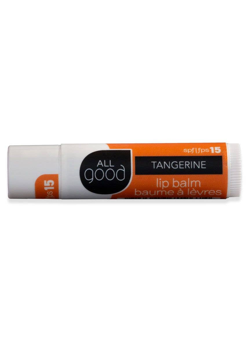 All Good Body Care - Tangerine SPF15 Lip Balm -