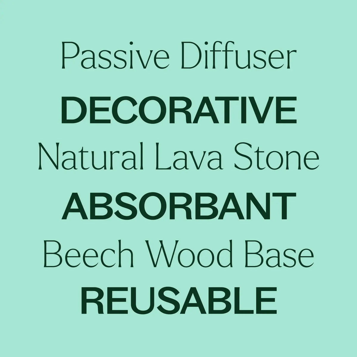 Plant Therapy - Lava Rock Passive Essential Oil Diffuser