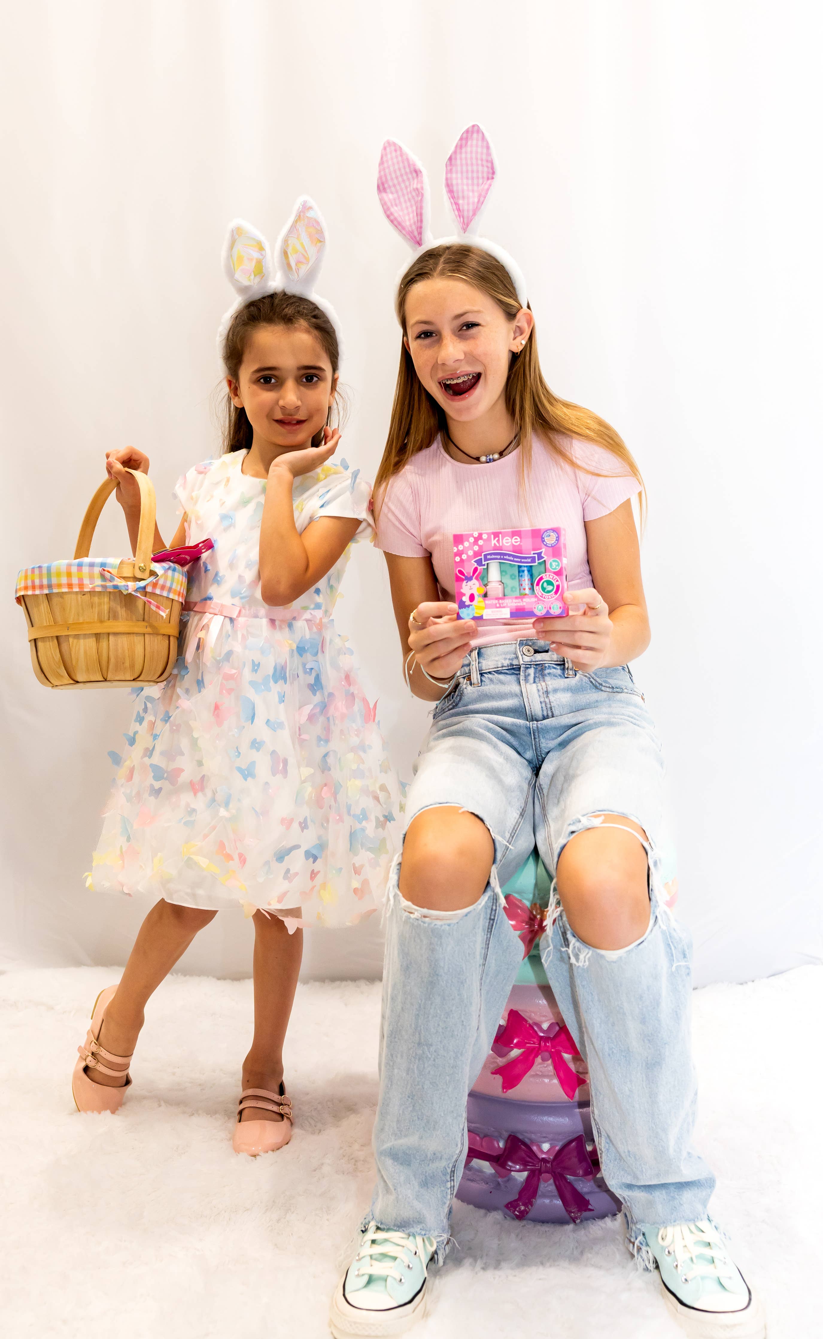 Klee Naturals - NEW! Sunlit Pop - Easter Blush and Lip Shimmer Set