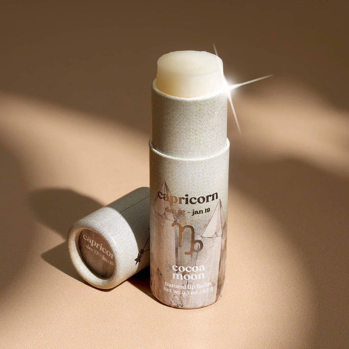 Poppy & Pout - Lip Balm, Zodiac, Capricorn Cocoa Moon