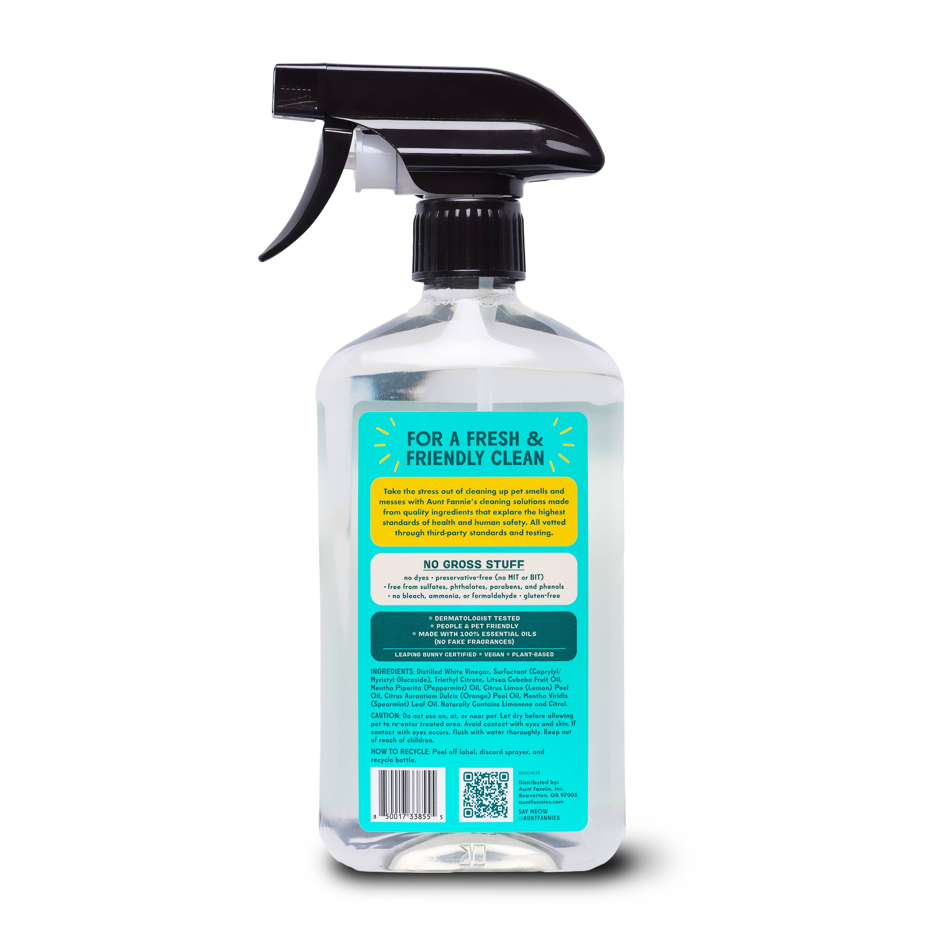 Aunt Fannie's - Vinegar Cleaner - Bright Lemon (Great for Cats!)