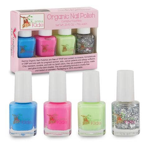 Karma Kids Set- Nail Polish - Spring + Sparkle