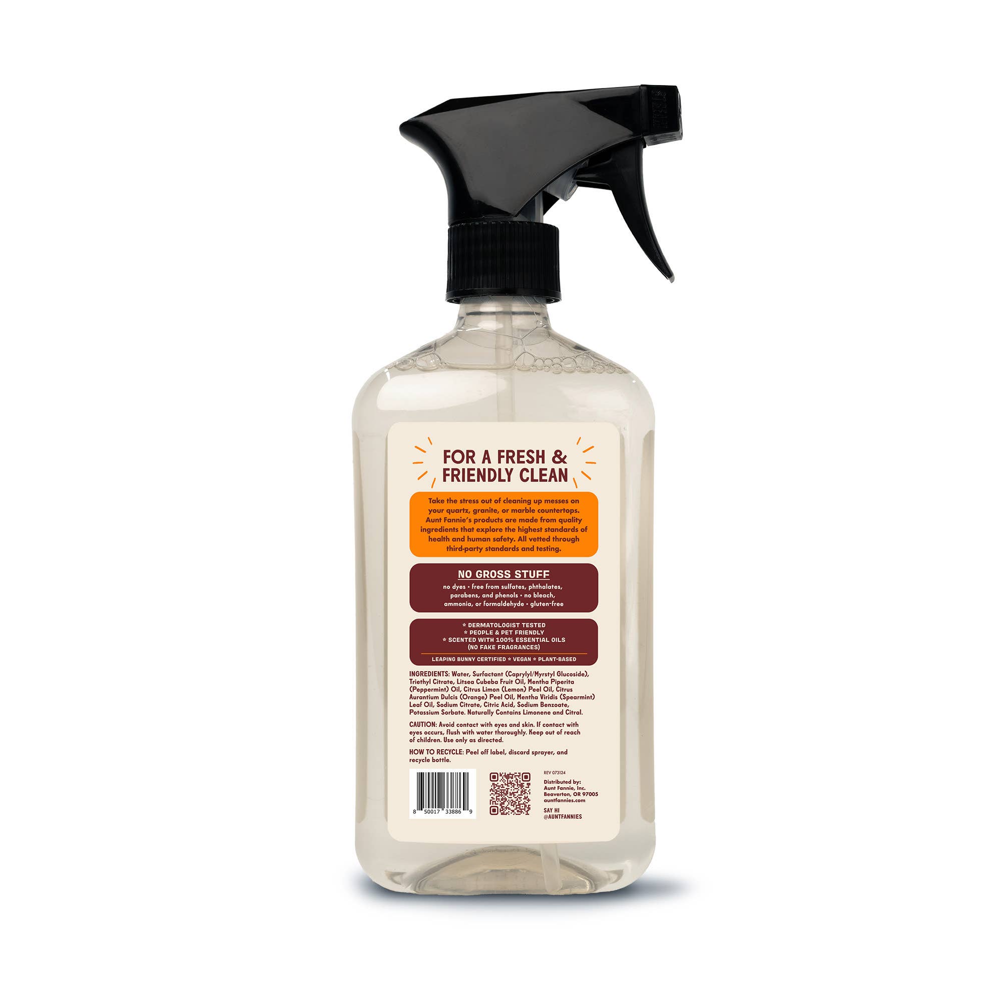 Aunt Fannie's - Granite + Stone Cleaner