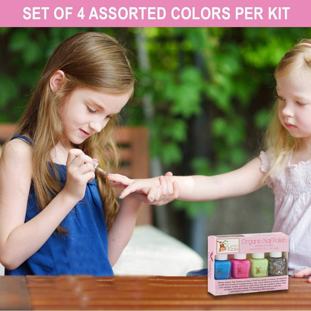 Karma Kids Set- Nail Polish - Spring + Sparkle