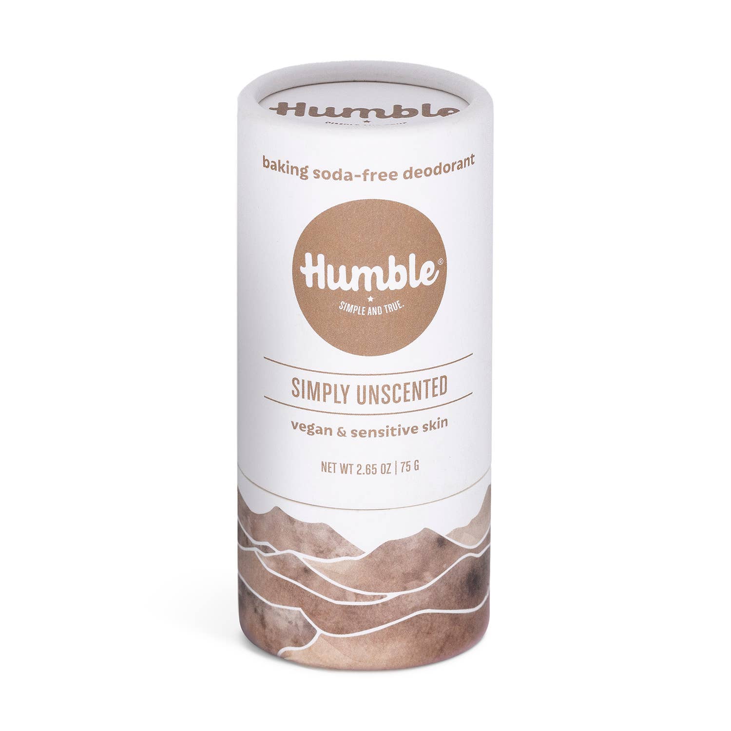 Simply Unscented Vegan & Sensitive Plastic Free Deodorant