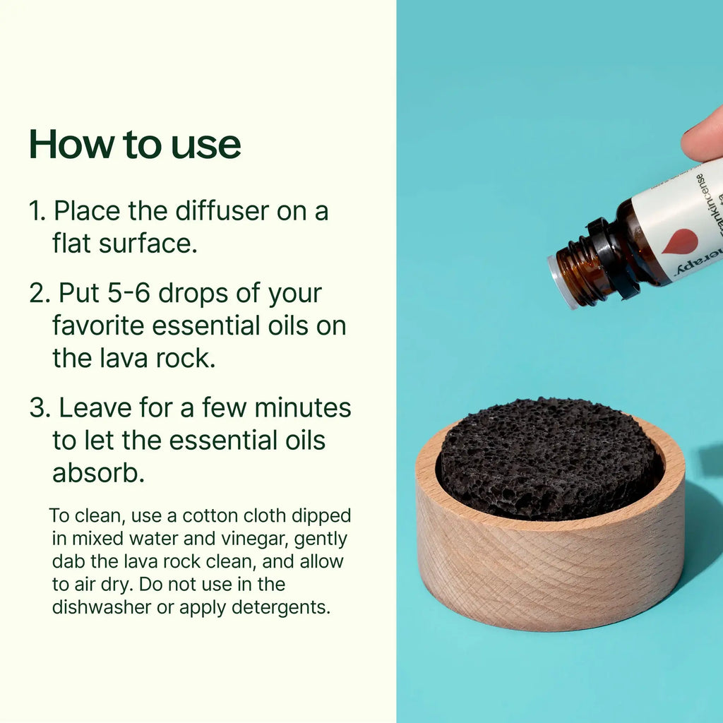 Plant Therapy - Lava Rock Passive Essential Oil Diffuser