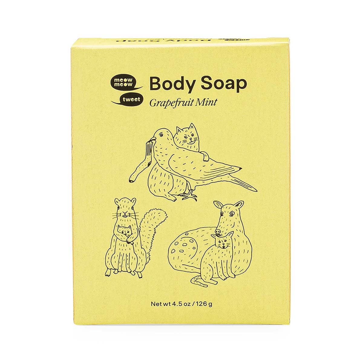 Meow Meow Tweet - Grapefruit Mint Body Soap
