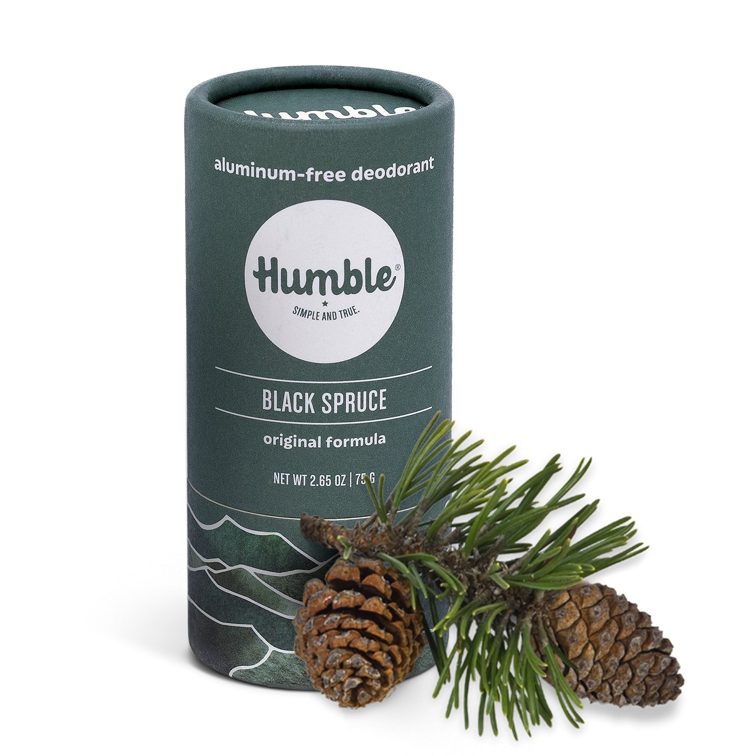 Black Spruce Original Plastic Free Deodorant