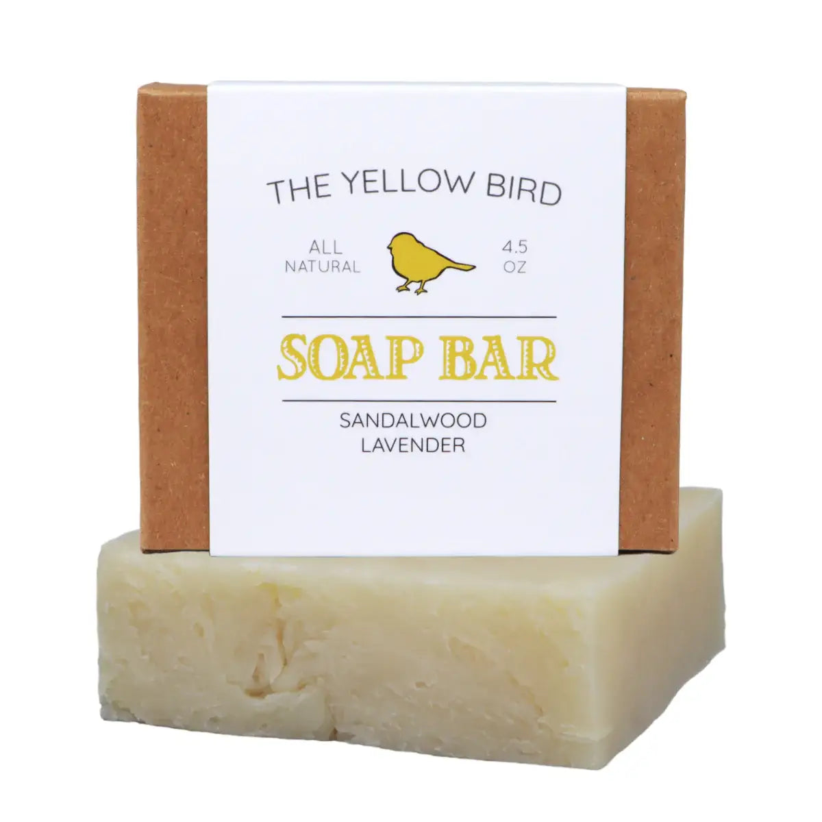 The Yellow Bird - Sandalwood Lavender Soap Bar
