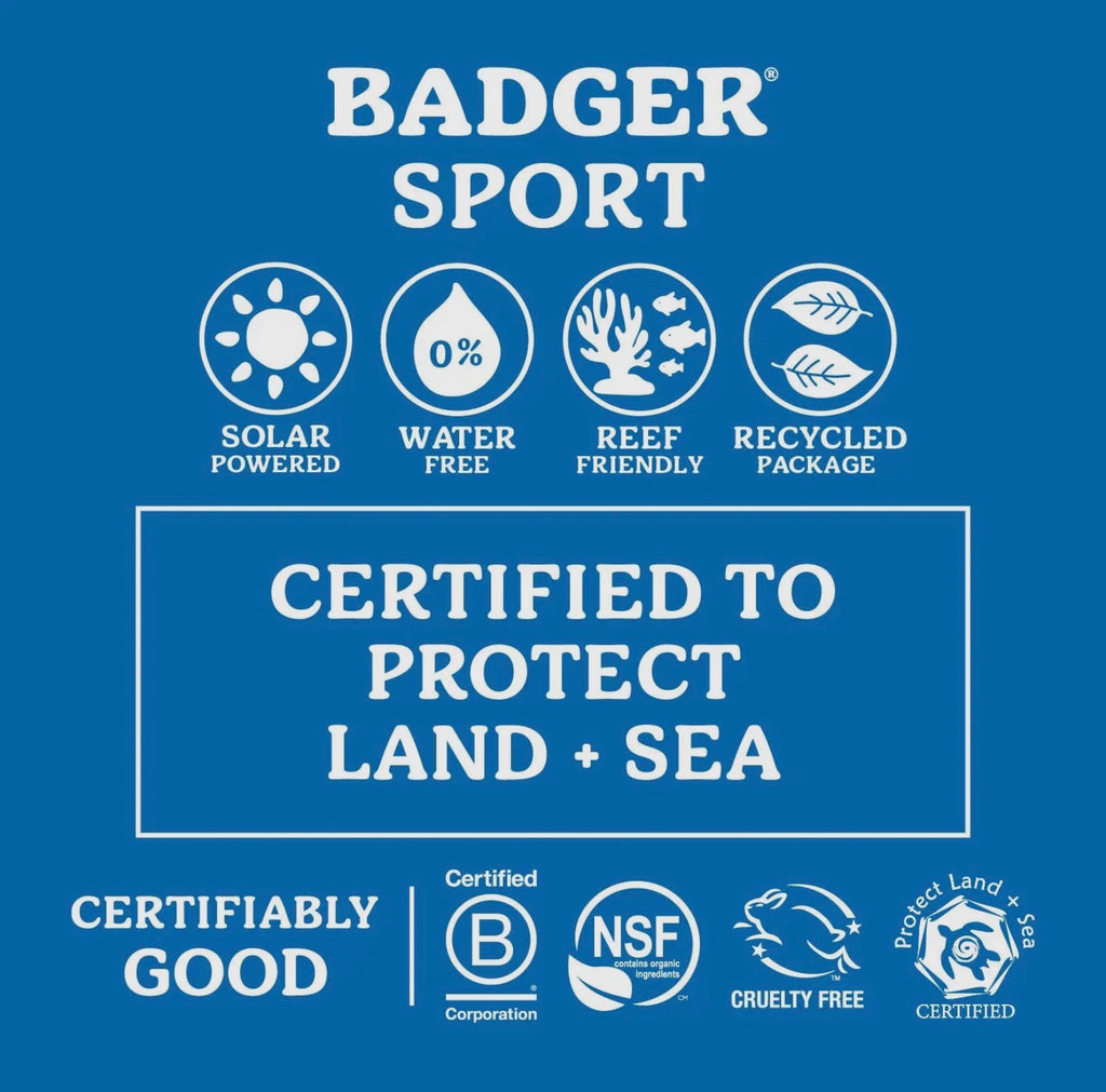 Badger Sport Mineral Sunscreen Cream - SPF 40