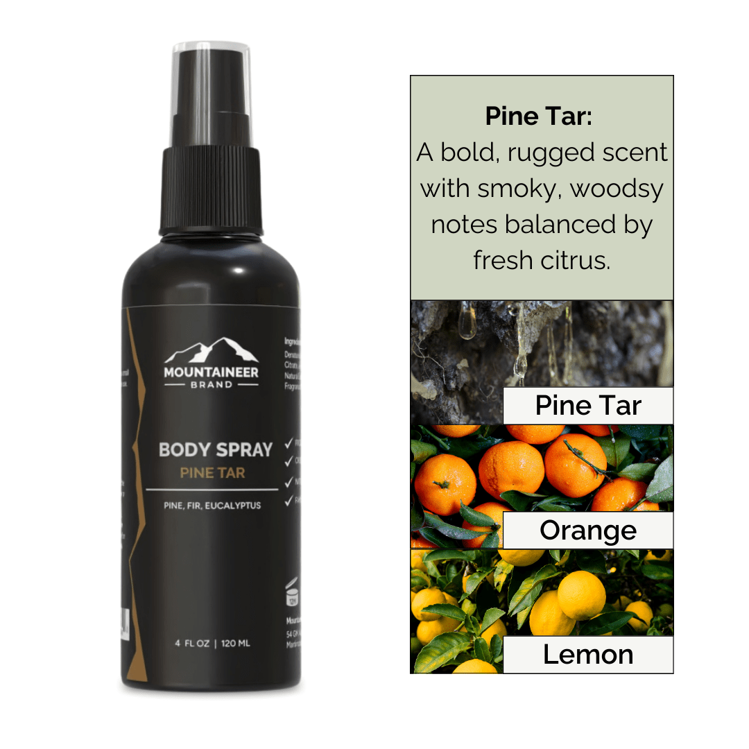 Natural Body Spray | Long-Lasting Fresh Scent | 4oz