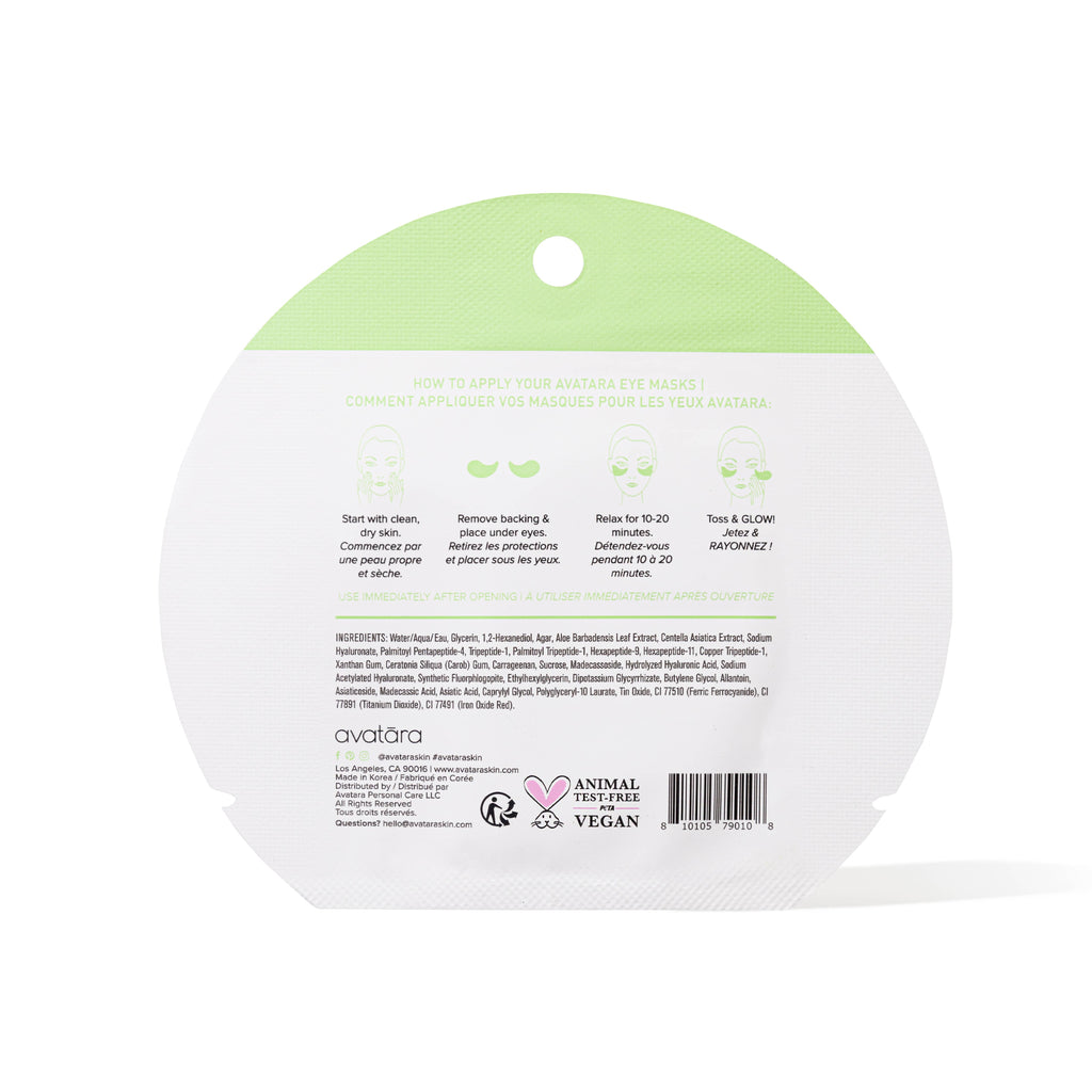 Avatara - Soothe Sailing - Aloe Shimmering Eye Gels