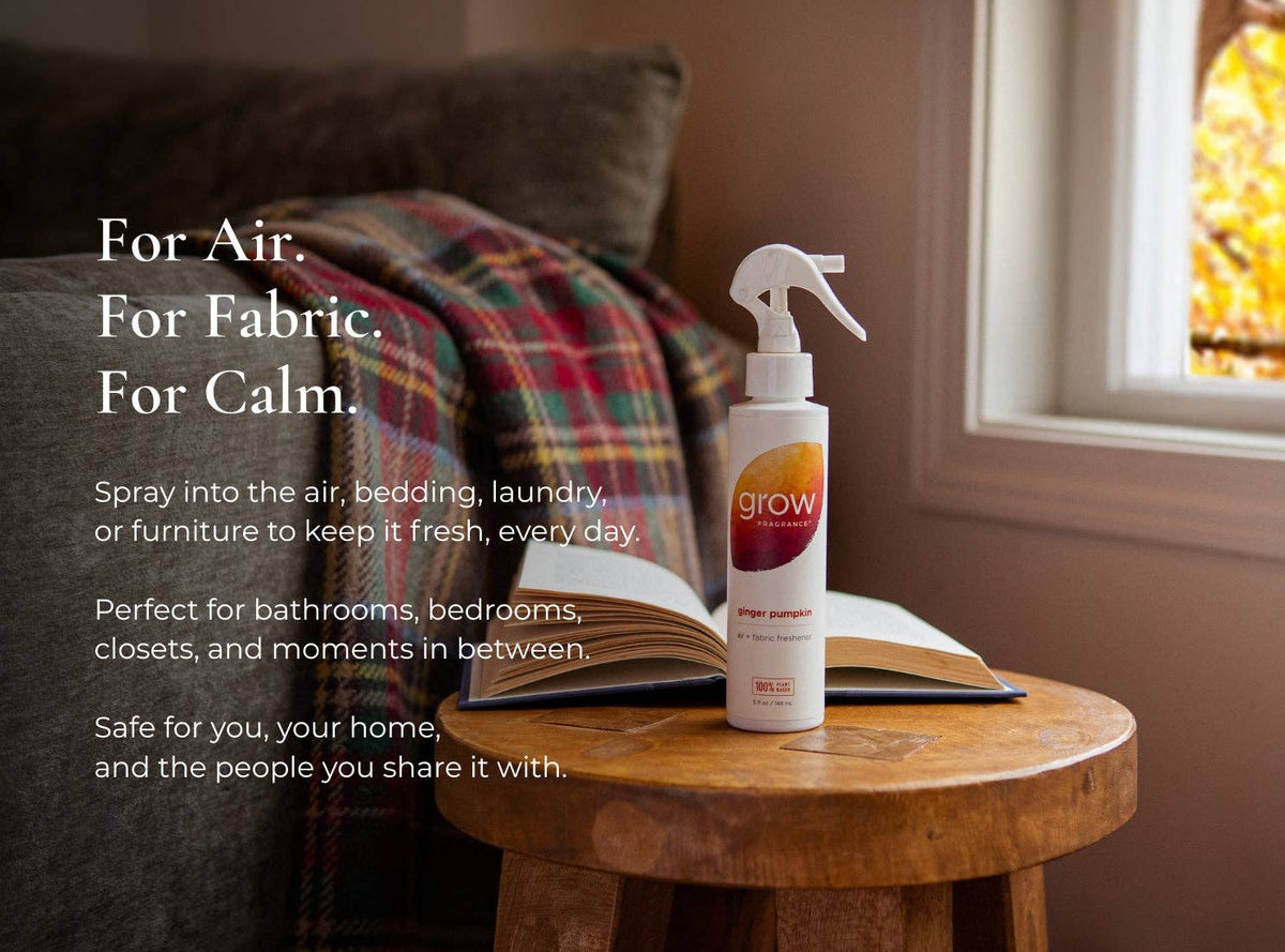 Grow Fragrance - Ginger Pumpkin Air + Fabric Spray