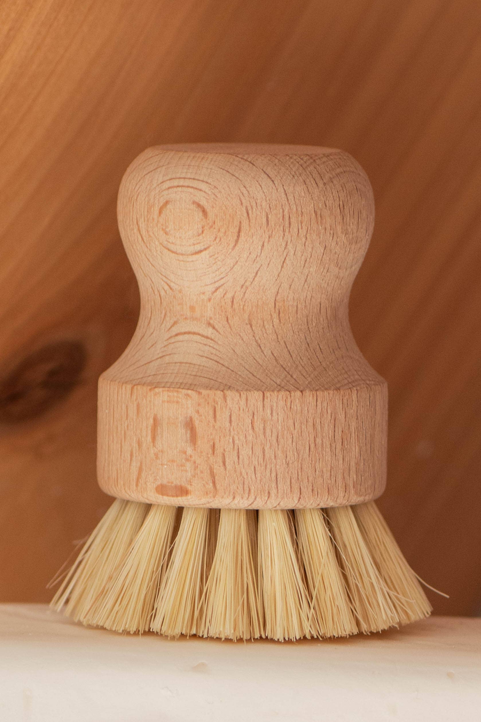 No Tox Life - CASA AGAVE® Dish Brush White Teakwood - No Tox Life
