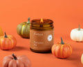 Fontana Candle Co. - Pumpkin Pie Essential Oil Beeswax Jar Candle: Non-Toxic