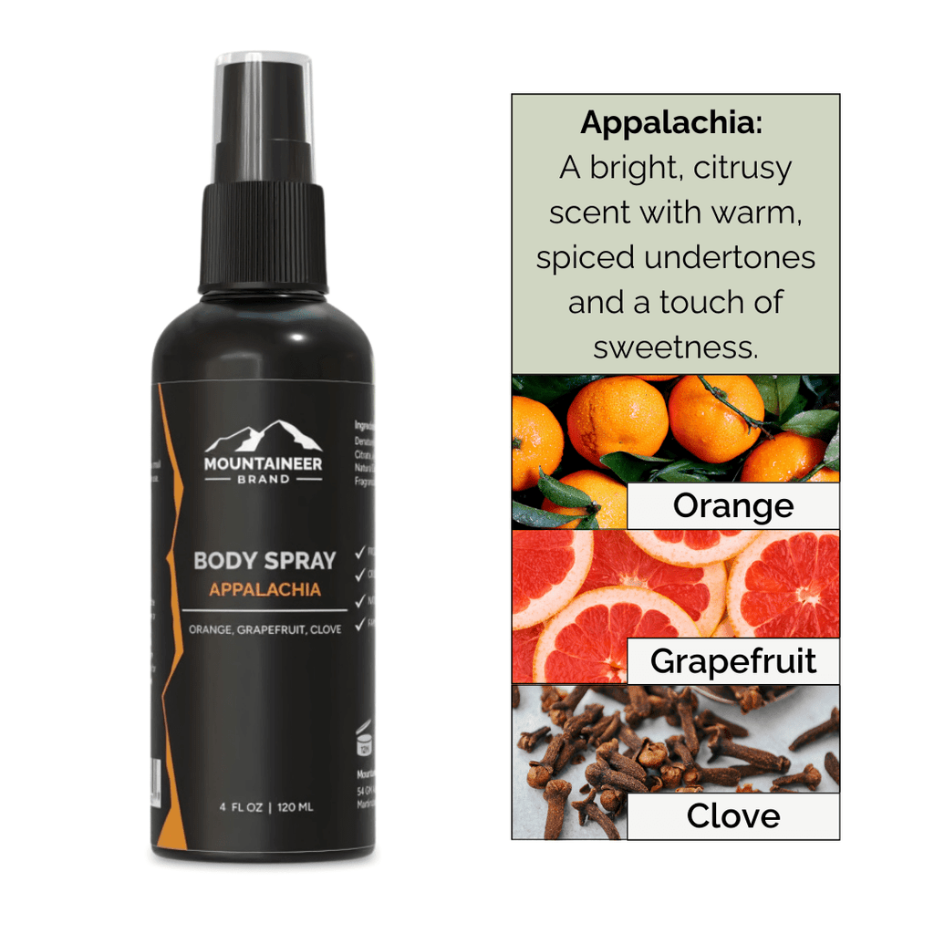 Natural Body Spray | Long-Lasting Fresh Scent | 4oz