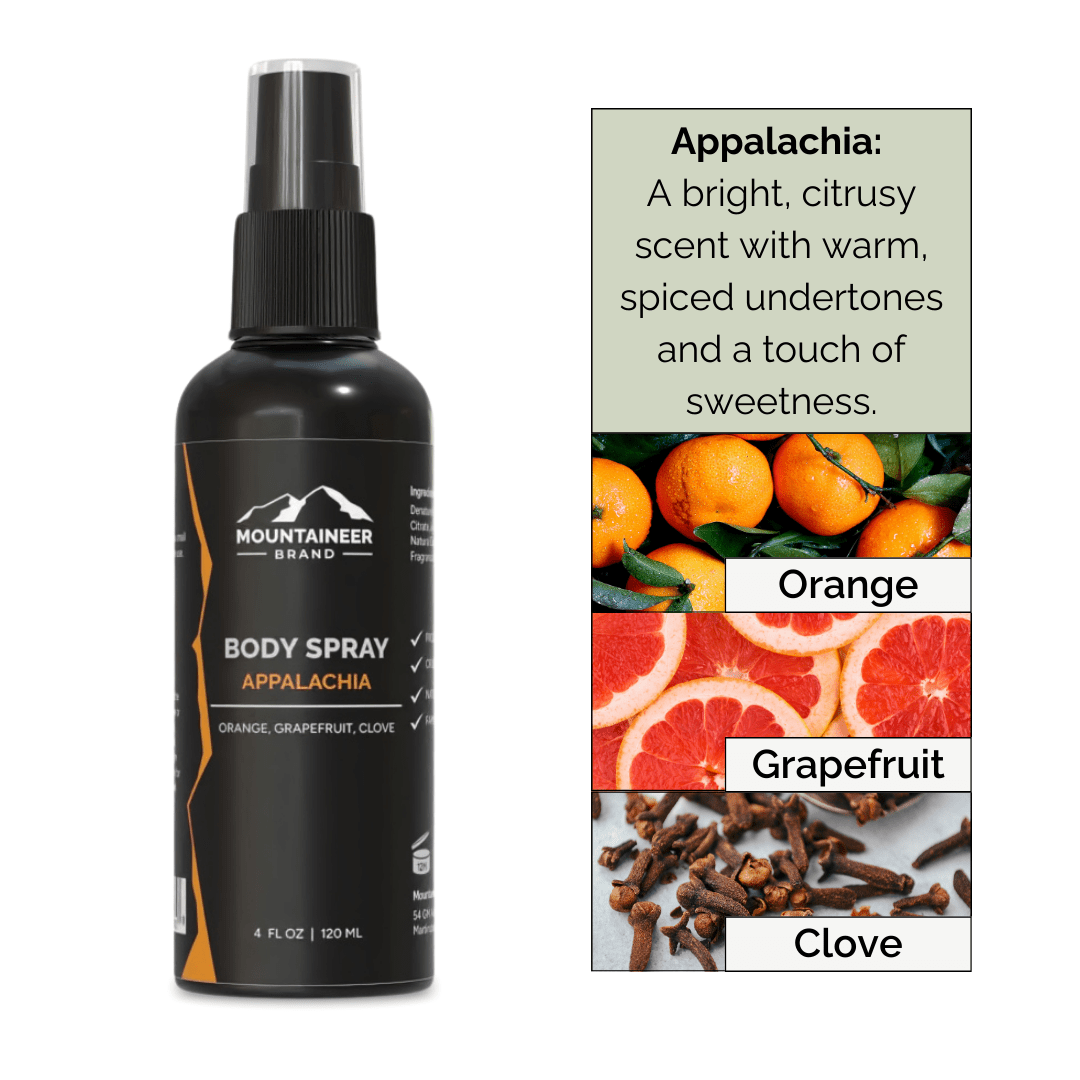 Natural Body Spray | Long-Lasting Fresh Scent | 4oz