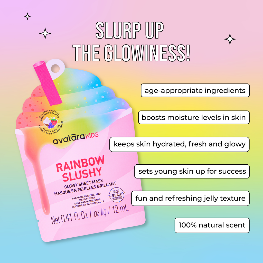 Avatara - Rainbow Slushy Kid's Mask