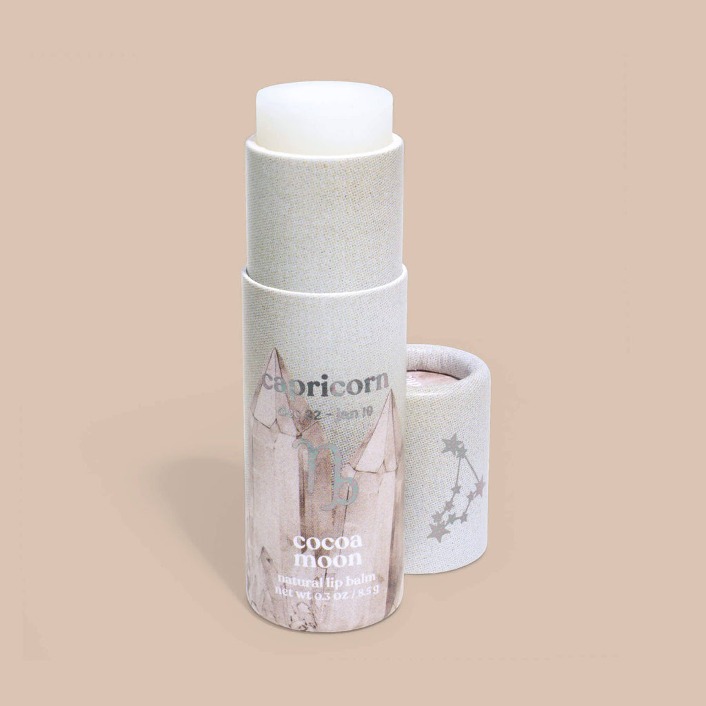 Poppy & Pout - Lip Balm, Zodiac, Capricorn Cocoa Moon