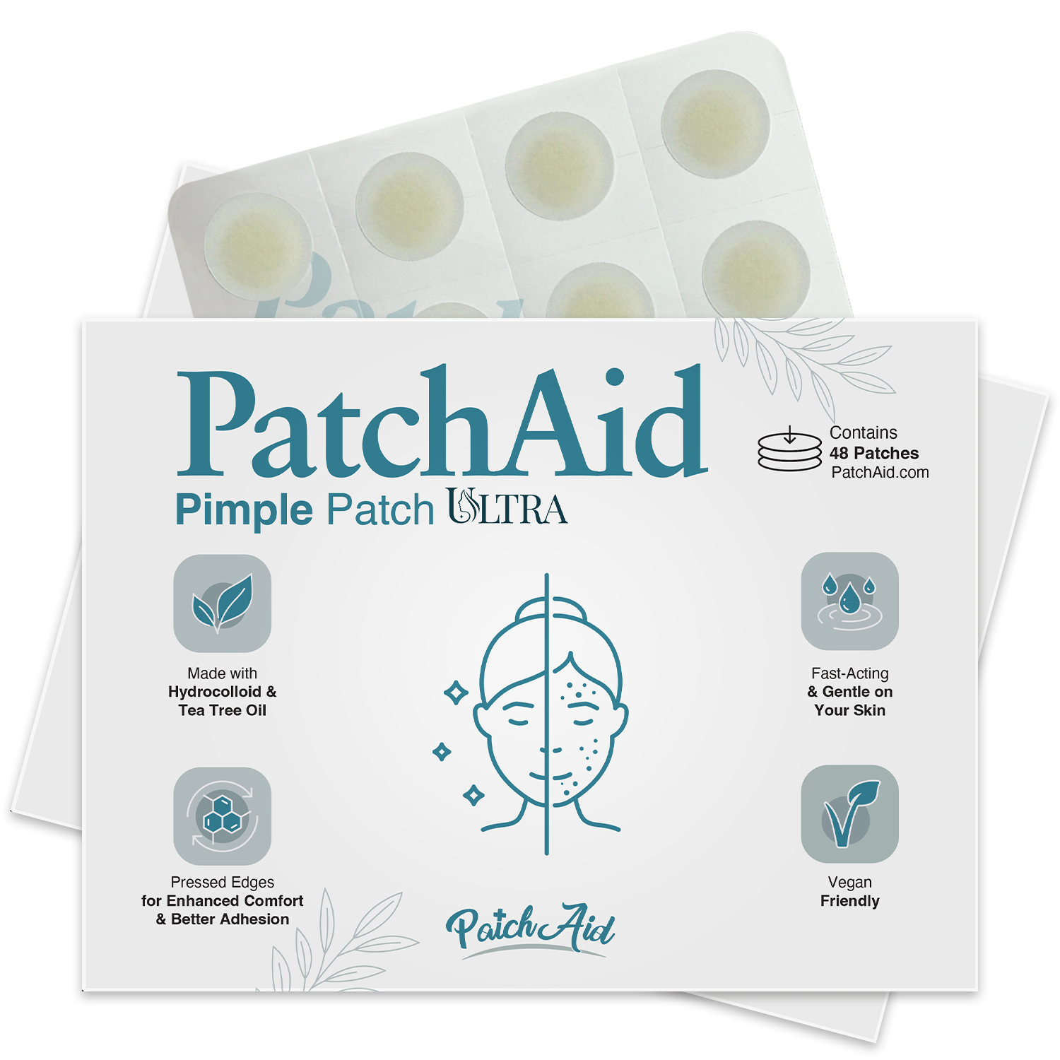 PatchAid - Pimple Patch Ultra - Invisible with Tapered Edges