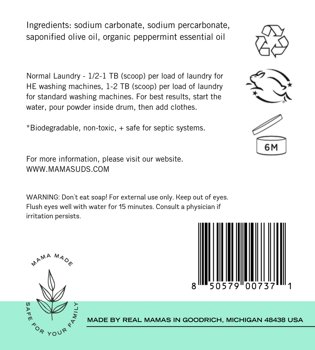 Mama Suds Laundry Soap Powder