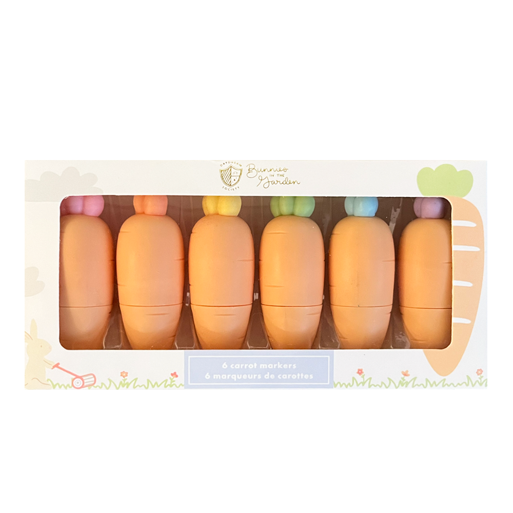 Jollity & Co. + Daydream Society - Bunnies In The Garden Carrot Marker Set