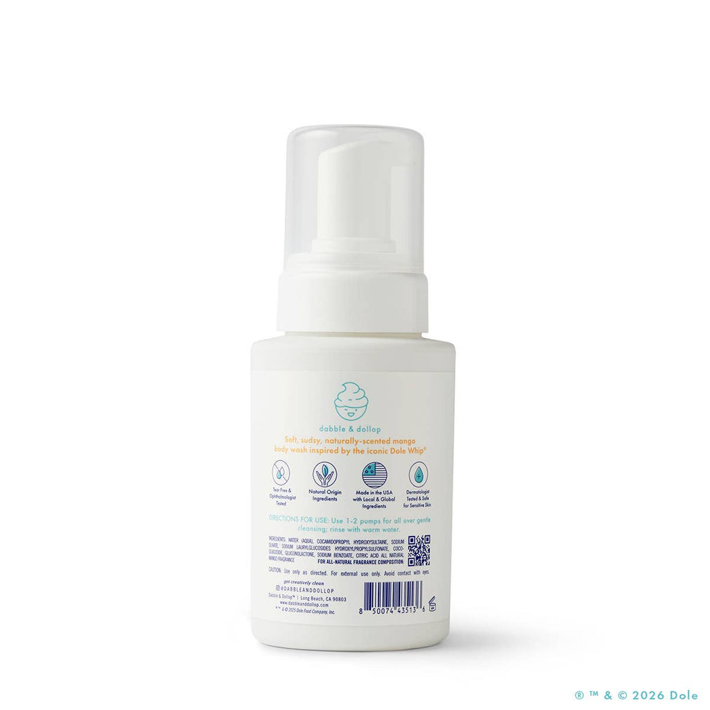 Dabble & Dollop® - Dole Whip® Mango Foaming Body Wash