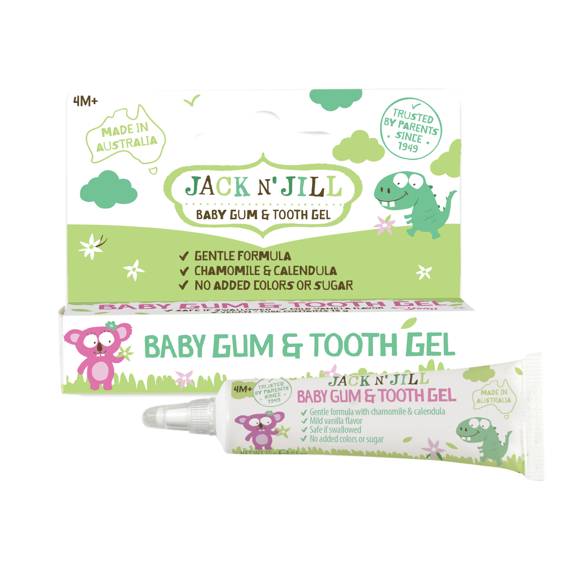 Jack N' Jill Kids & NFco - Jack N' Jill Baby Gum & Tooth Gel 15g