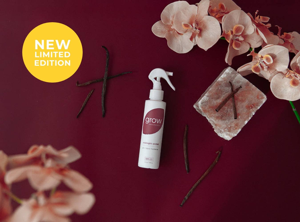 Grow Fragrance - Midnight Orchid Air + Fabric Spray