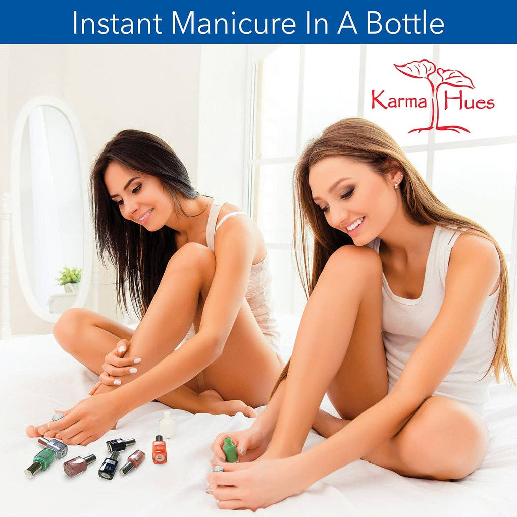 Karma Naturals Nail Polish - Peacock Blue
