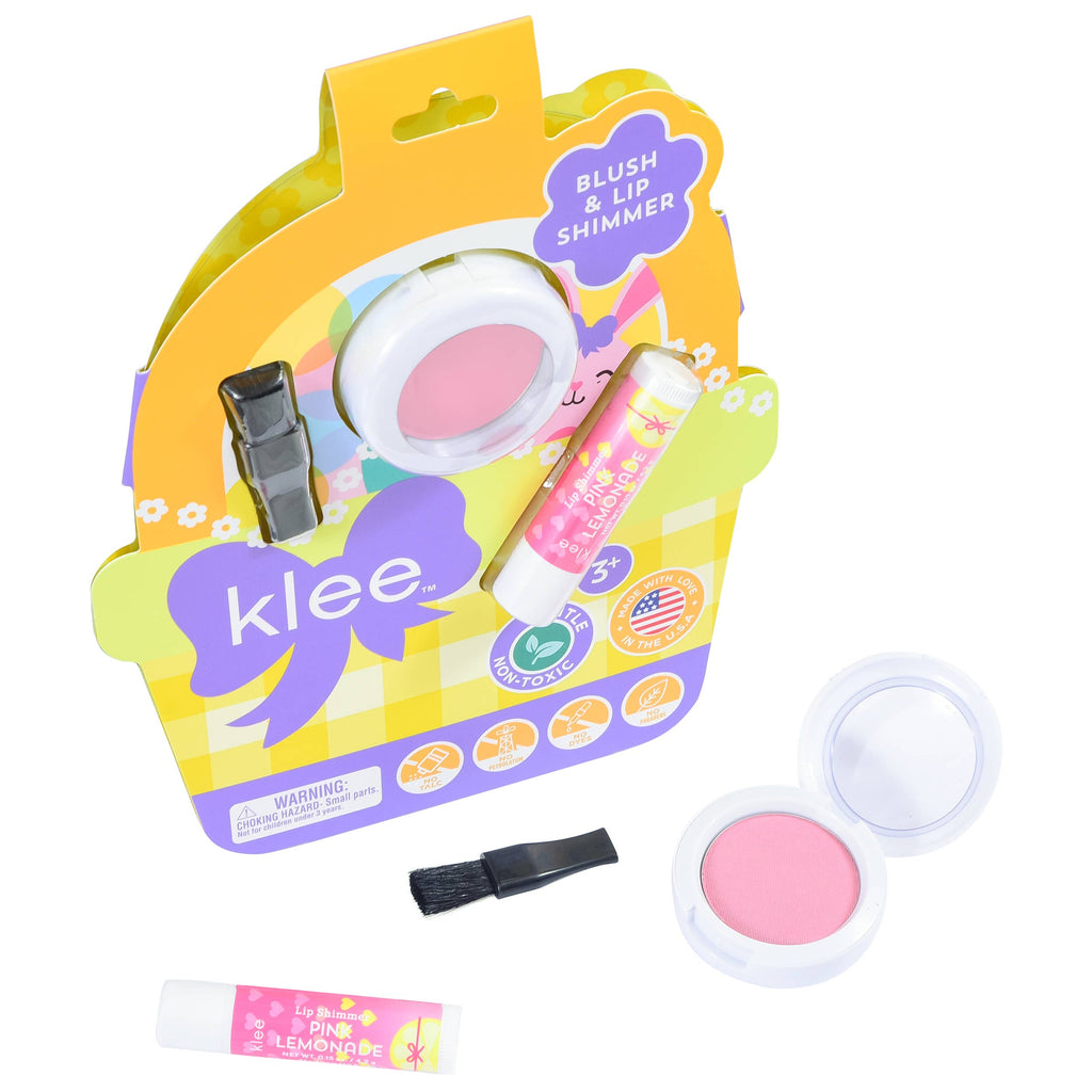 Klee Naturals - NEW! Sunlit Pop - Easter Blush and Lip Shimmer Set