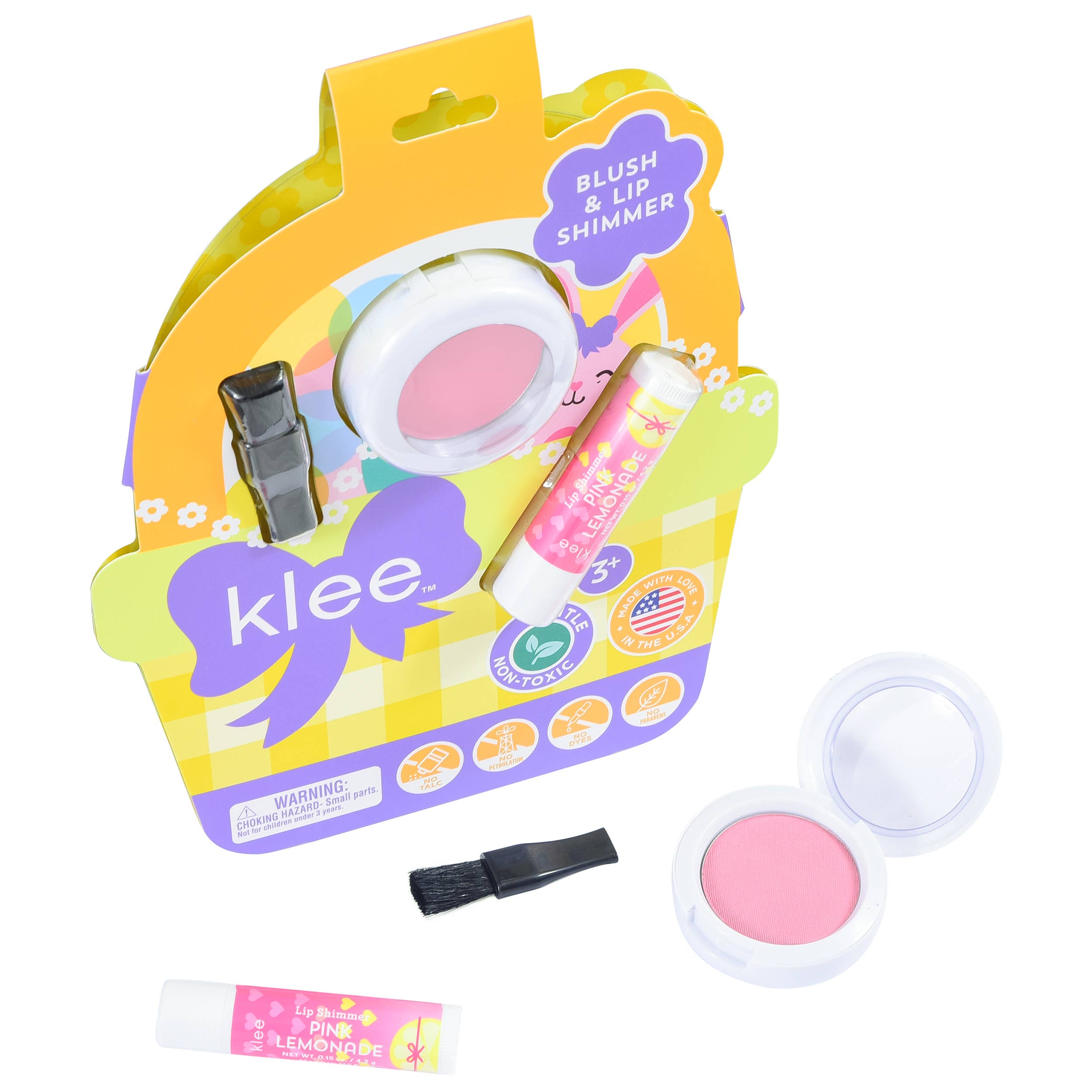 Klee Naturals - NEW! Sunlit Pop - Easter Blush and Lip Shimmer Set