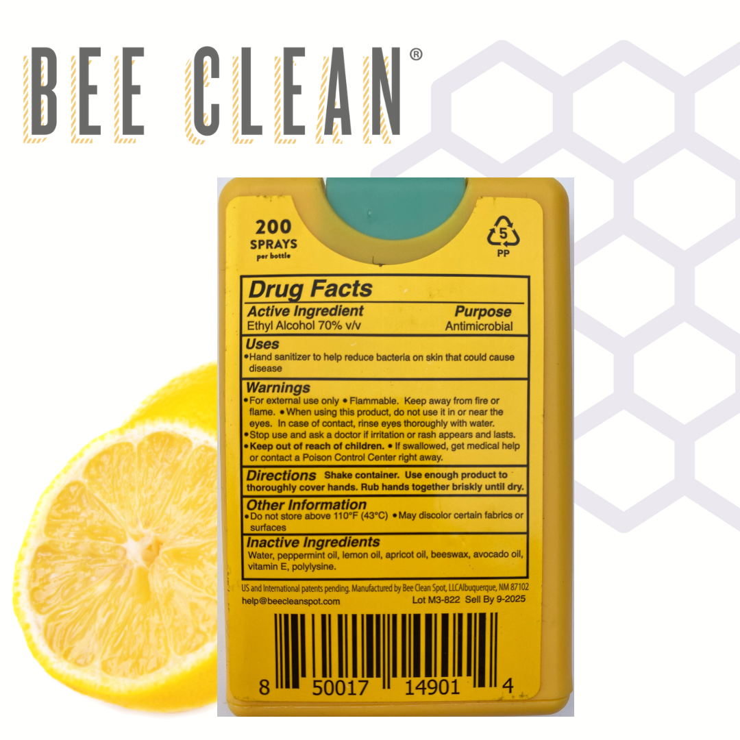 Bee Clean - Bee Clean Organic Beeswax Hand Sanitizer
