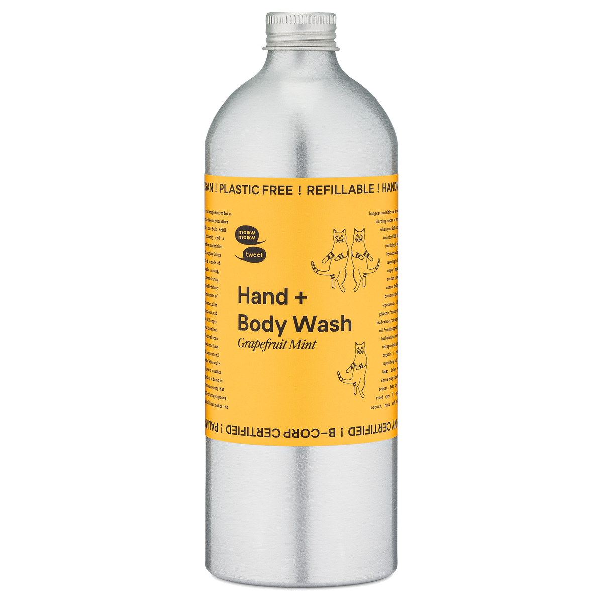 Meow Meow Tweet - Grapefruit Mint Hand + Body Wash