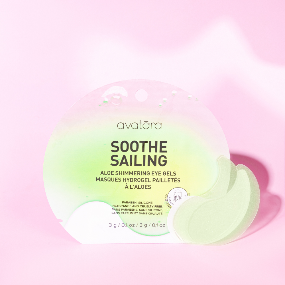 Avatara - Soothe Sailing - Aloe Shimmering Eye Gels