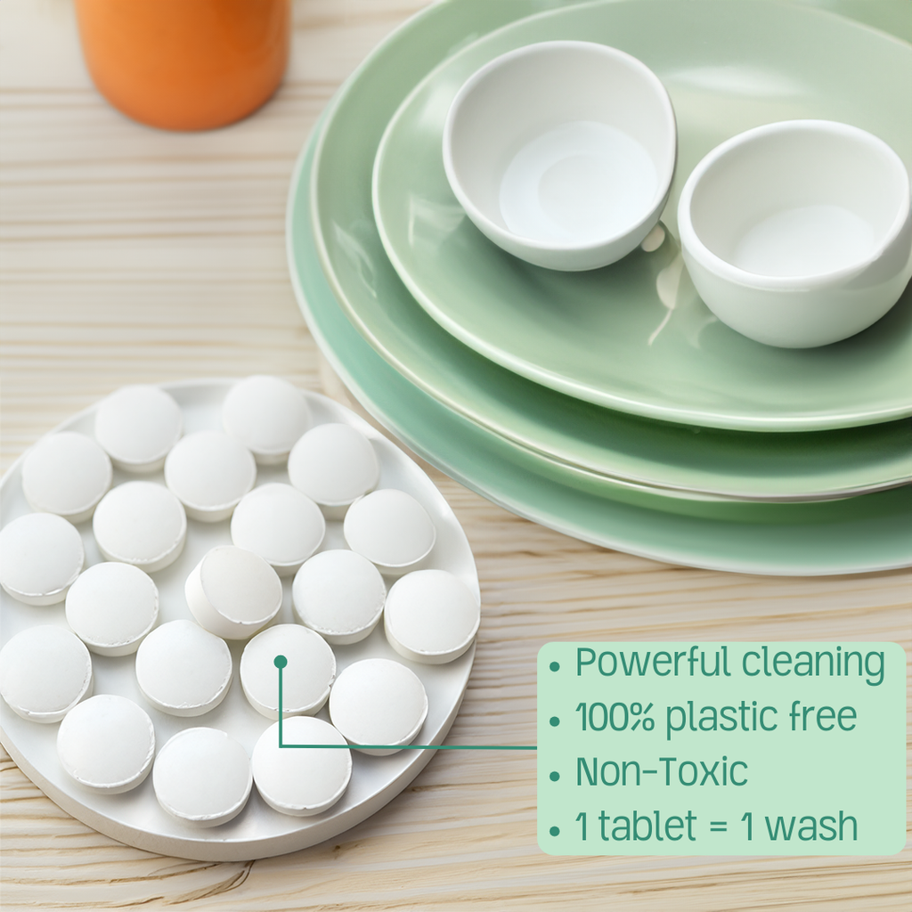 Green Llama - Fragrance & PVA Free Dishwasher Tablets (40ct) - Case of 6