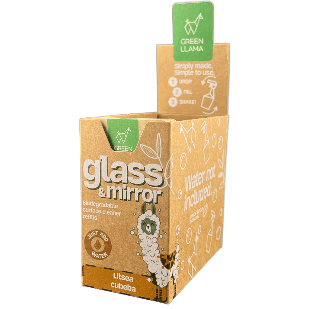 Green Llama - Green Llama Glass & Mirror Cleaner Refill Tablets