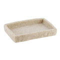 Stone-Effect Soap Dish Holder Resin Tray
