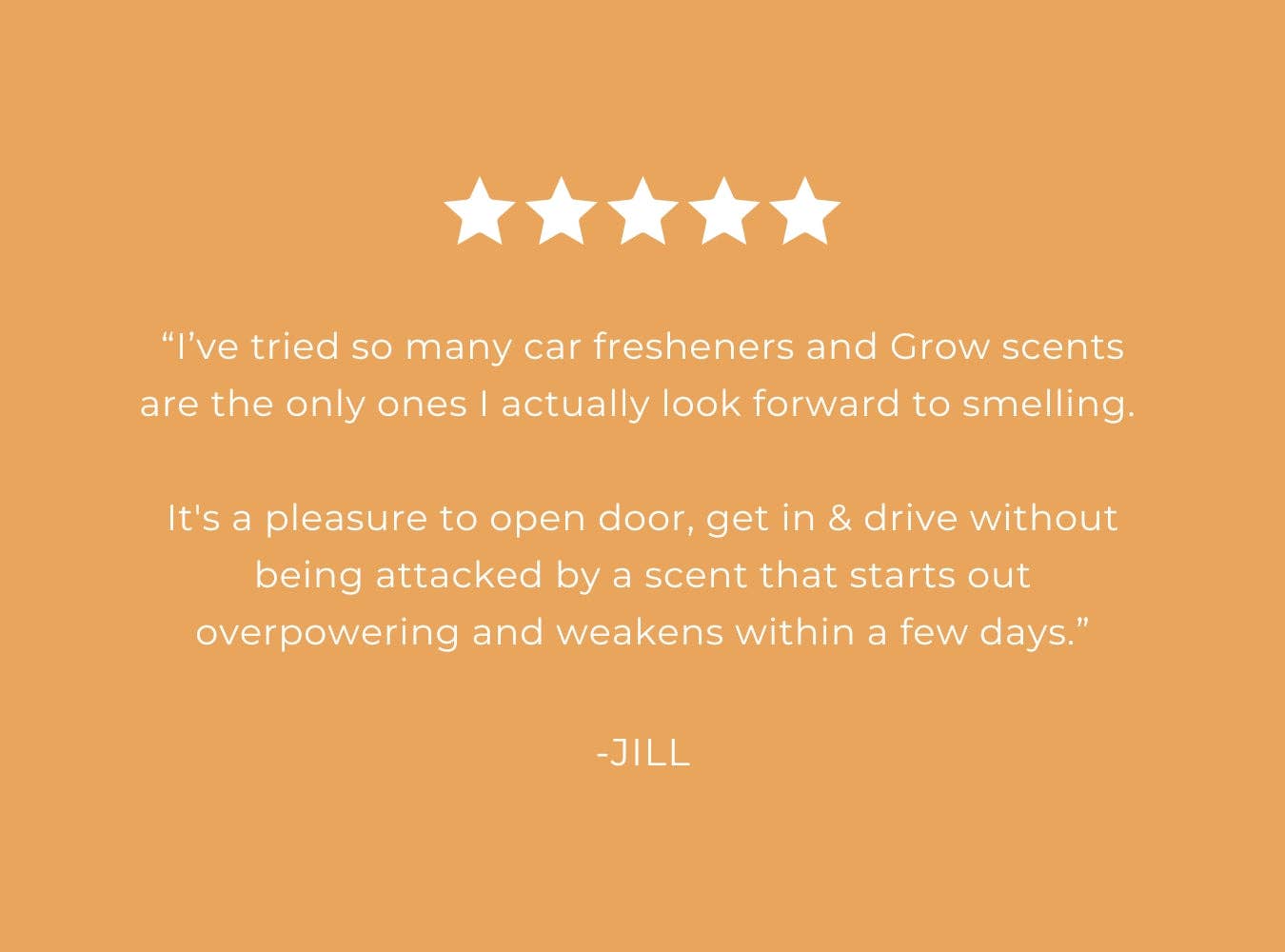 Golden Grove Car Freshener