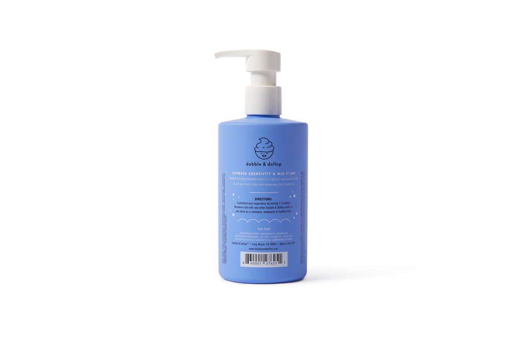 Tear-Free Shampoo, Body Wash, & Bubbles - Blueberry