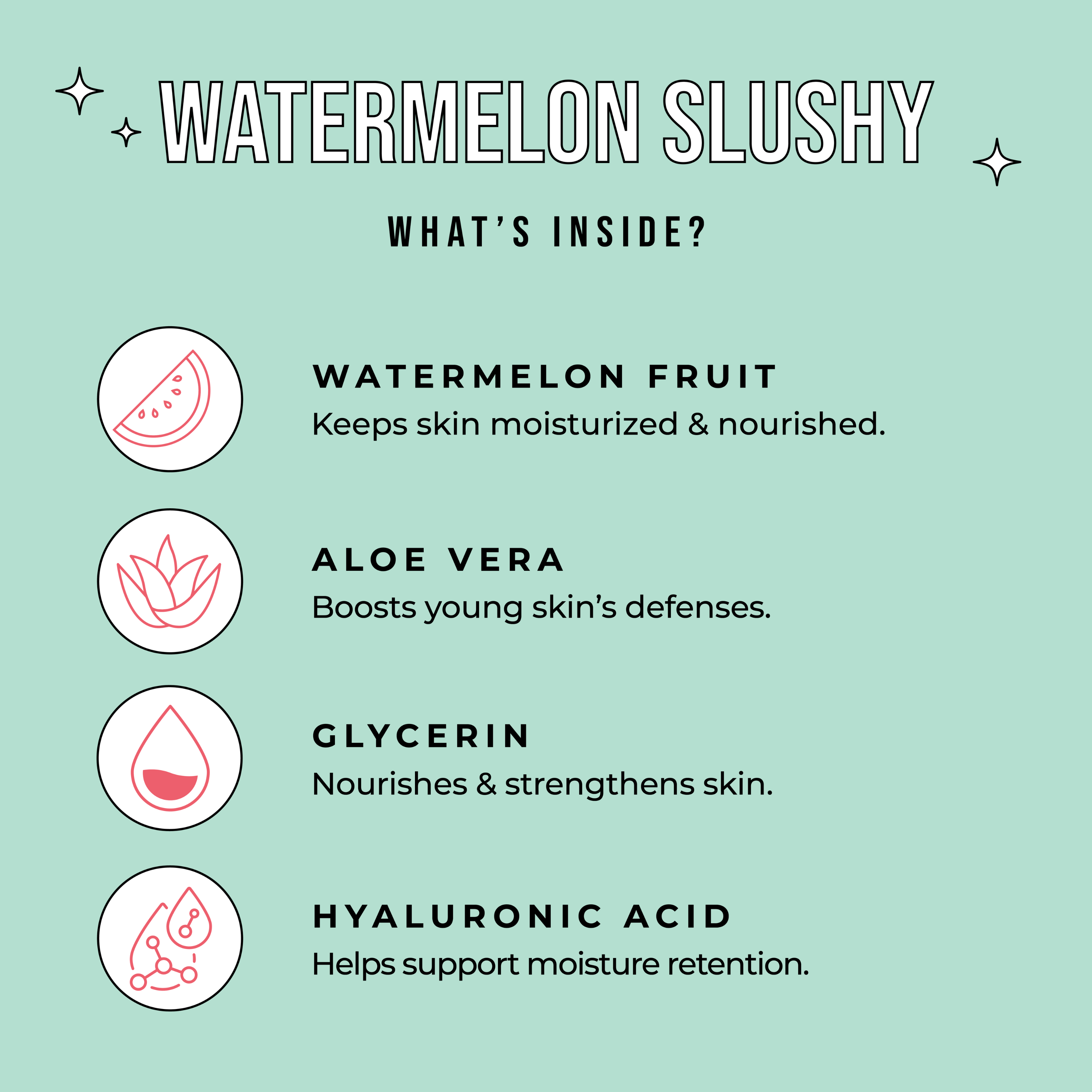Avatara - Watermelon Slushy Kid's Mask