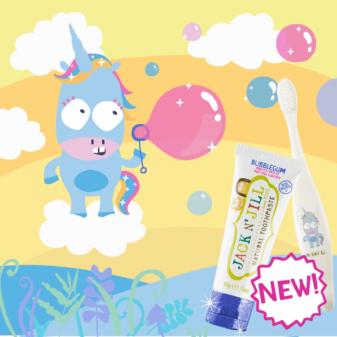 Jack N' Jill Kids & NFco - Jack N' Jill Natural Certified Kids Toothpaste Bubblegum
