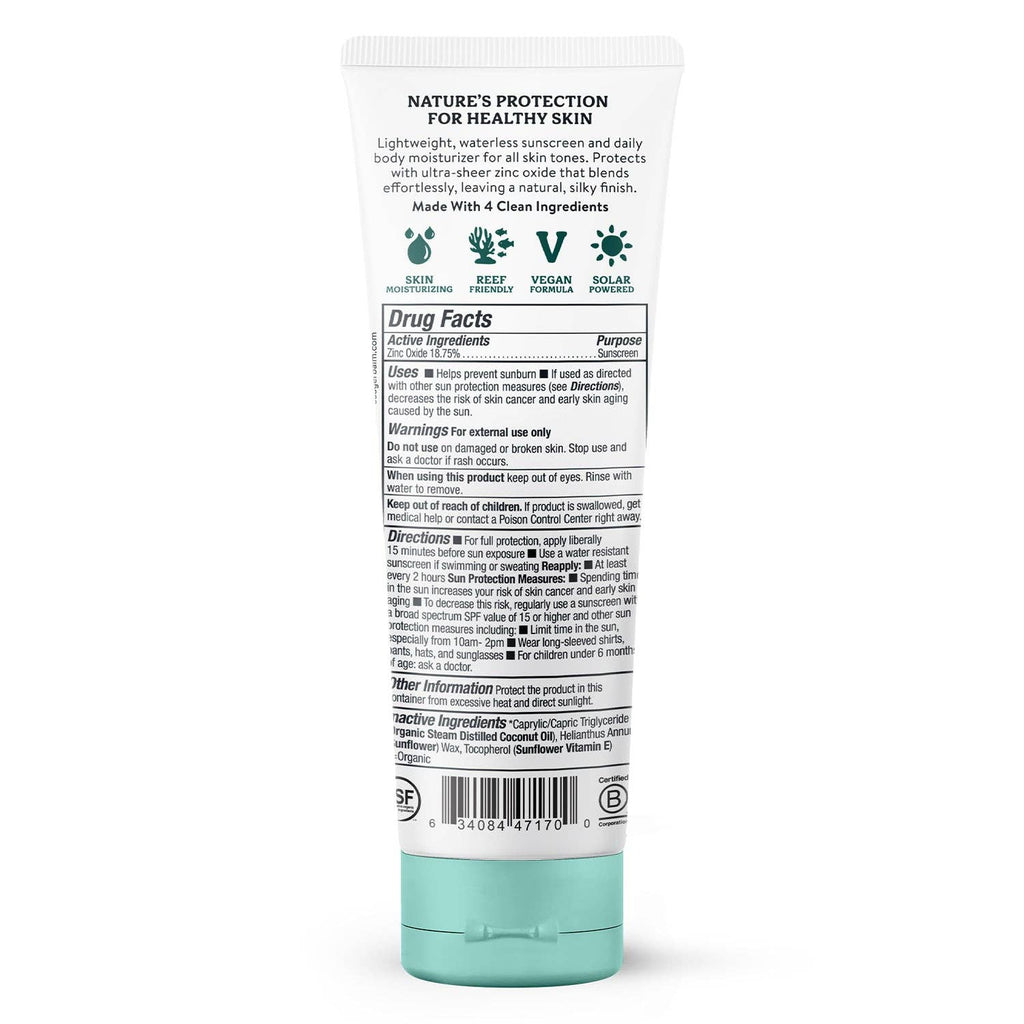 Badger - Badger Mineral Daily Sunscreen SPF 30, with Zinc Oxide