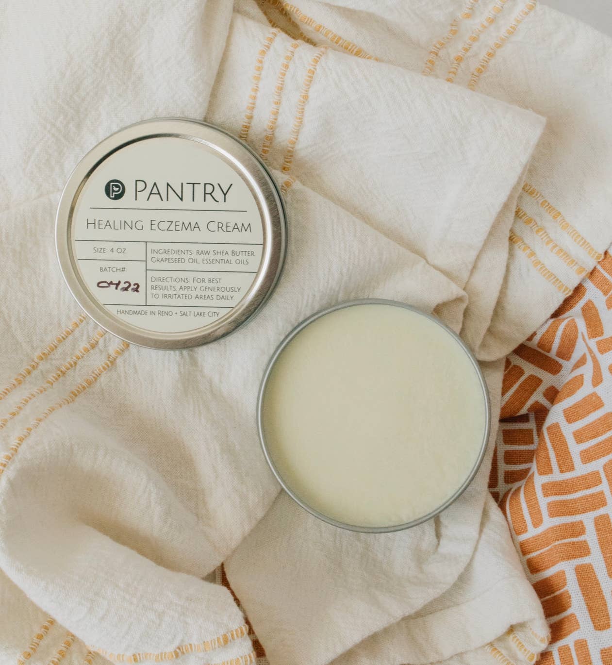 Healing Eczema Cream - Raw Shea Butter Skin Soothing Balm