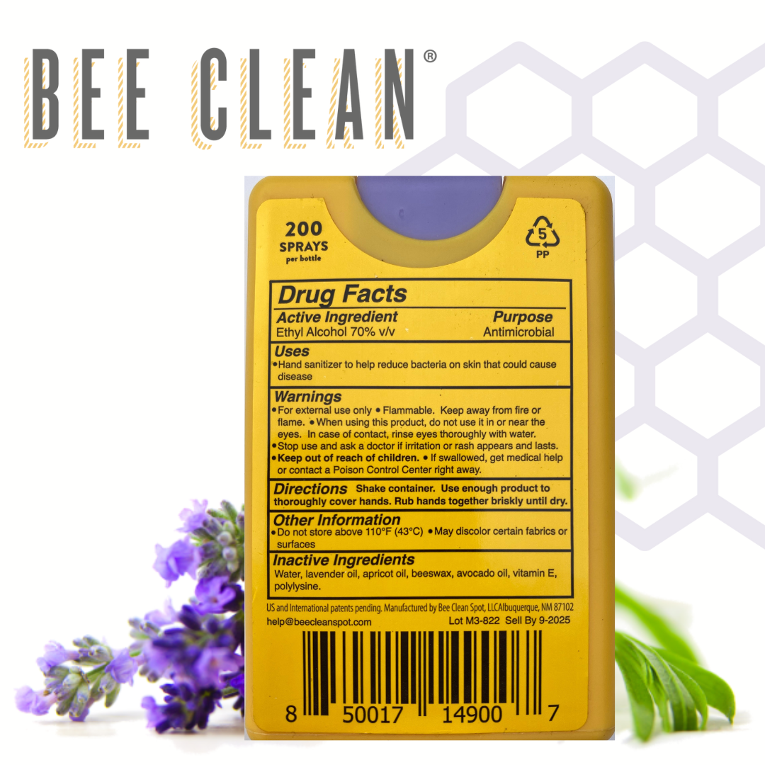 Bee Clean - Bee Clean Organic Beeswax Hand Sanitizer