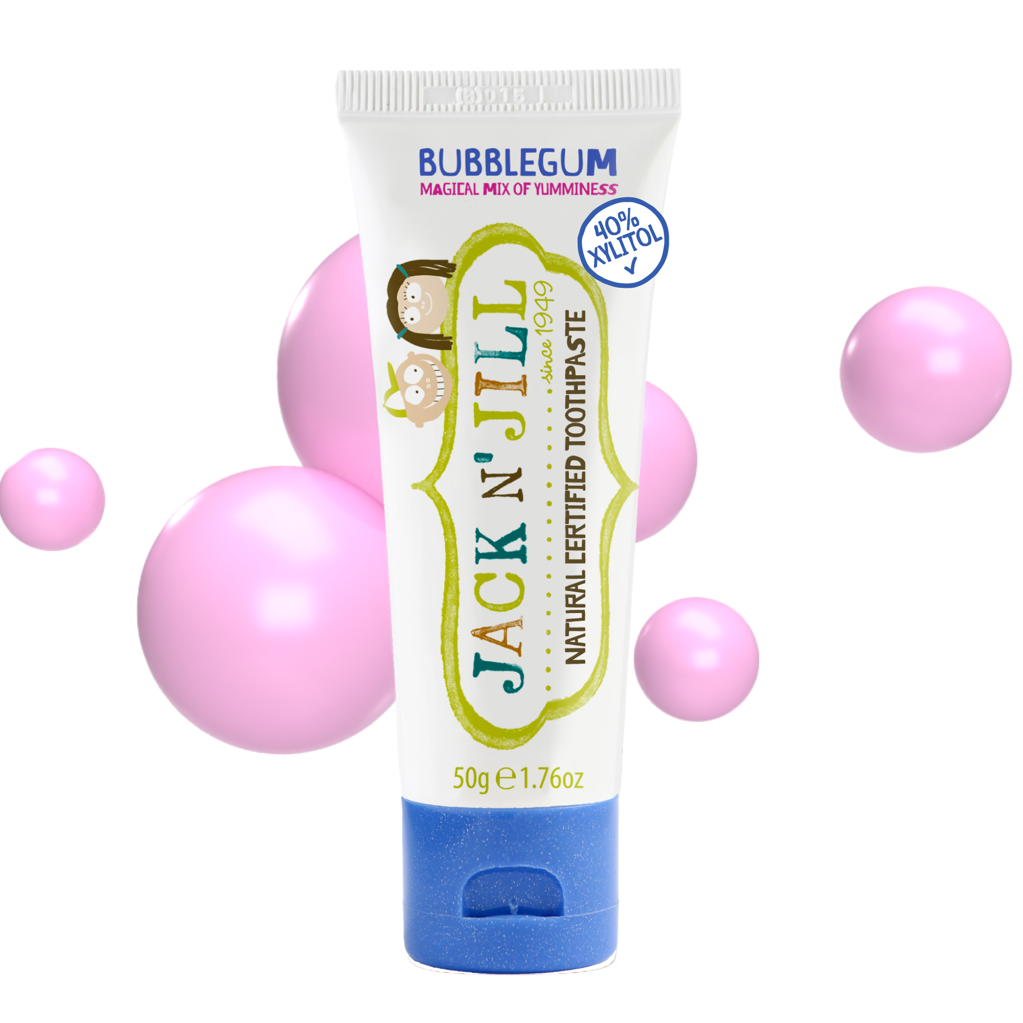 Jack N' Jill Kids & NFco - Jack N' Jill Natural Certified Kids Toothpaste Bubblegum
