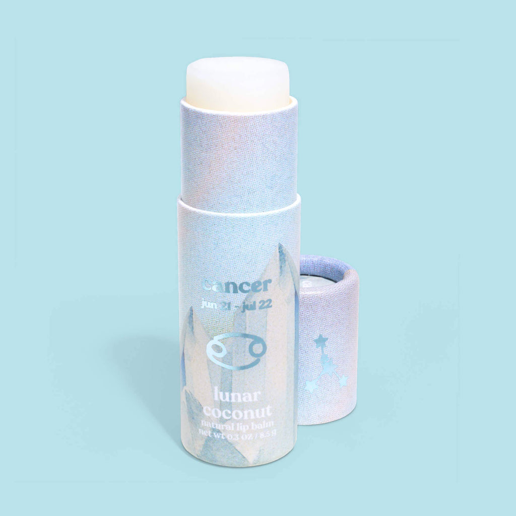 Poppy & Pout - Lip Balm, Zodiac, Cancer Lunar Coconut