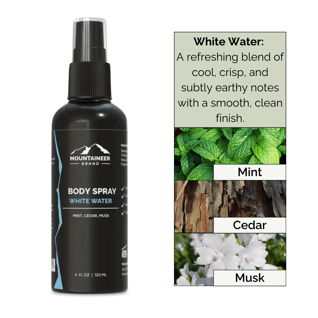 Natural Body Spray | Long-Lasting Fresh Scent | 4oz