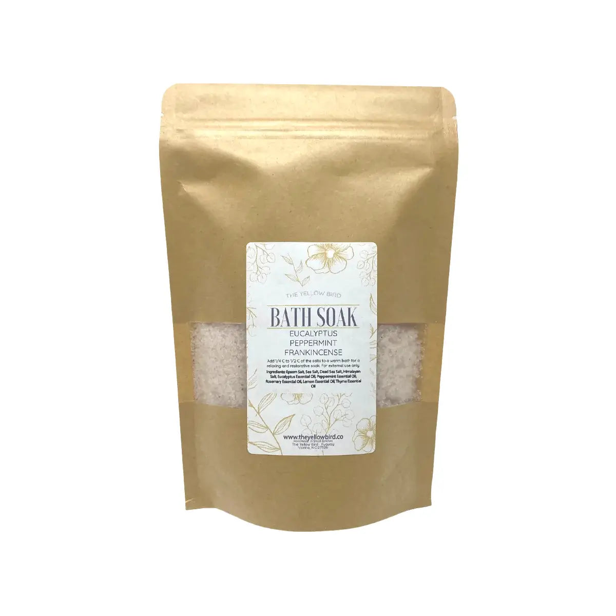 The Yellow Bird - Eucalyptus Frankincense Bath Soak